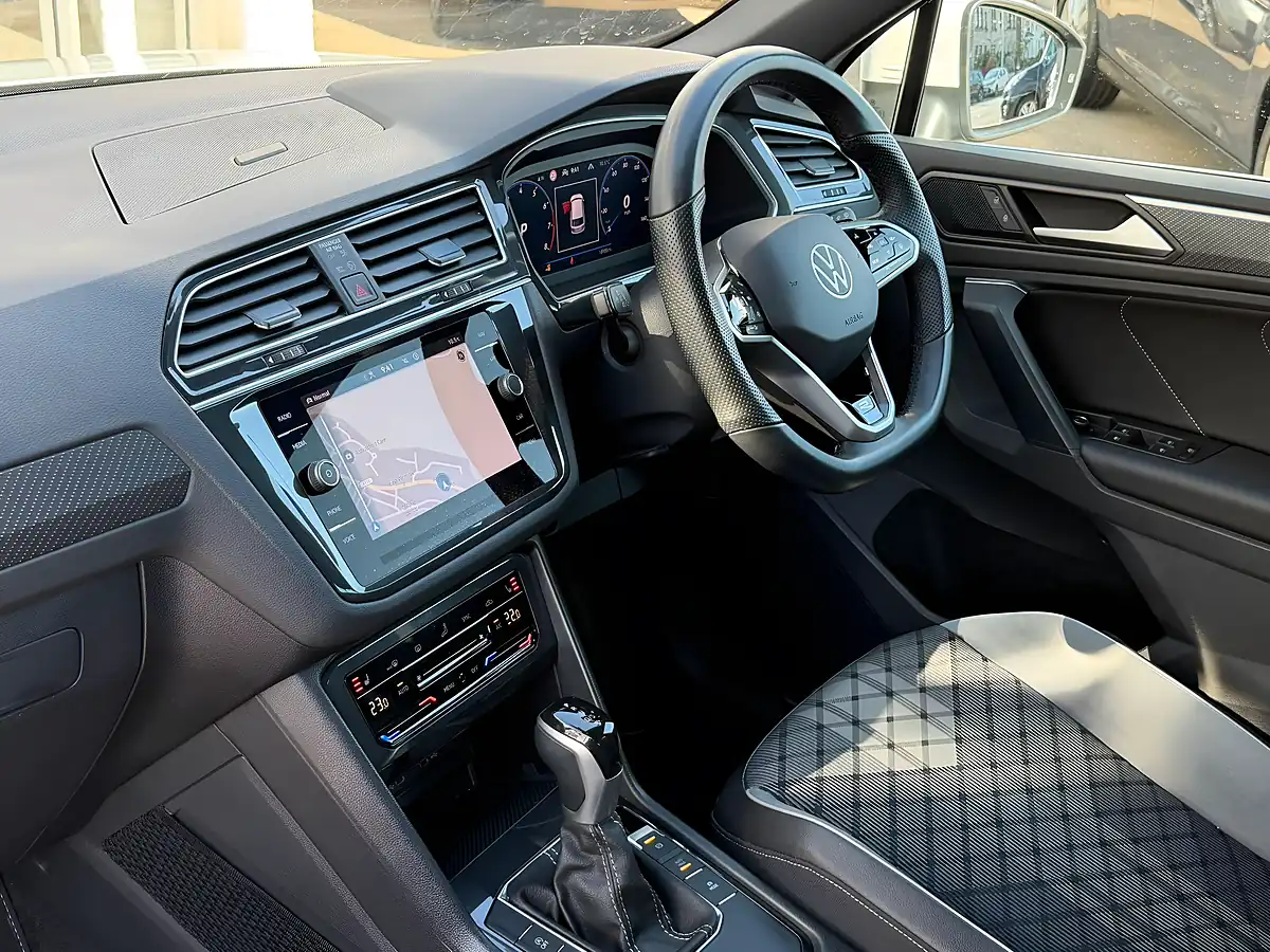 Used 2023 Volkswagen Tiguan R-Line Edition White - Interior and Exterior details 17