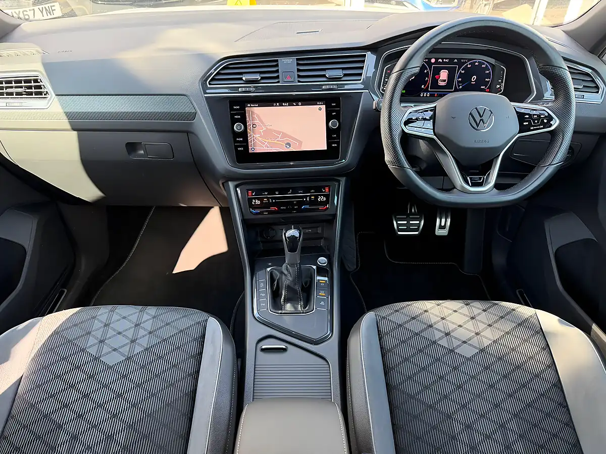 Used 2023 Volkswagen Tiguan R-Line Edition White - Interior and Exterior details 18