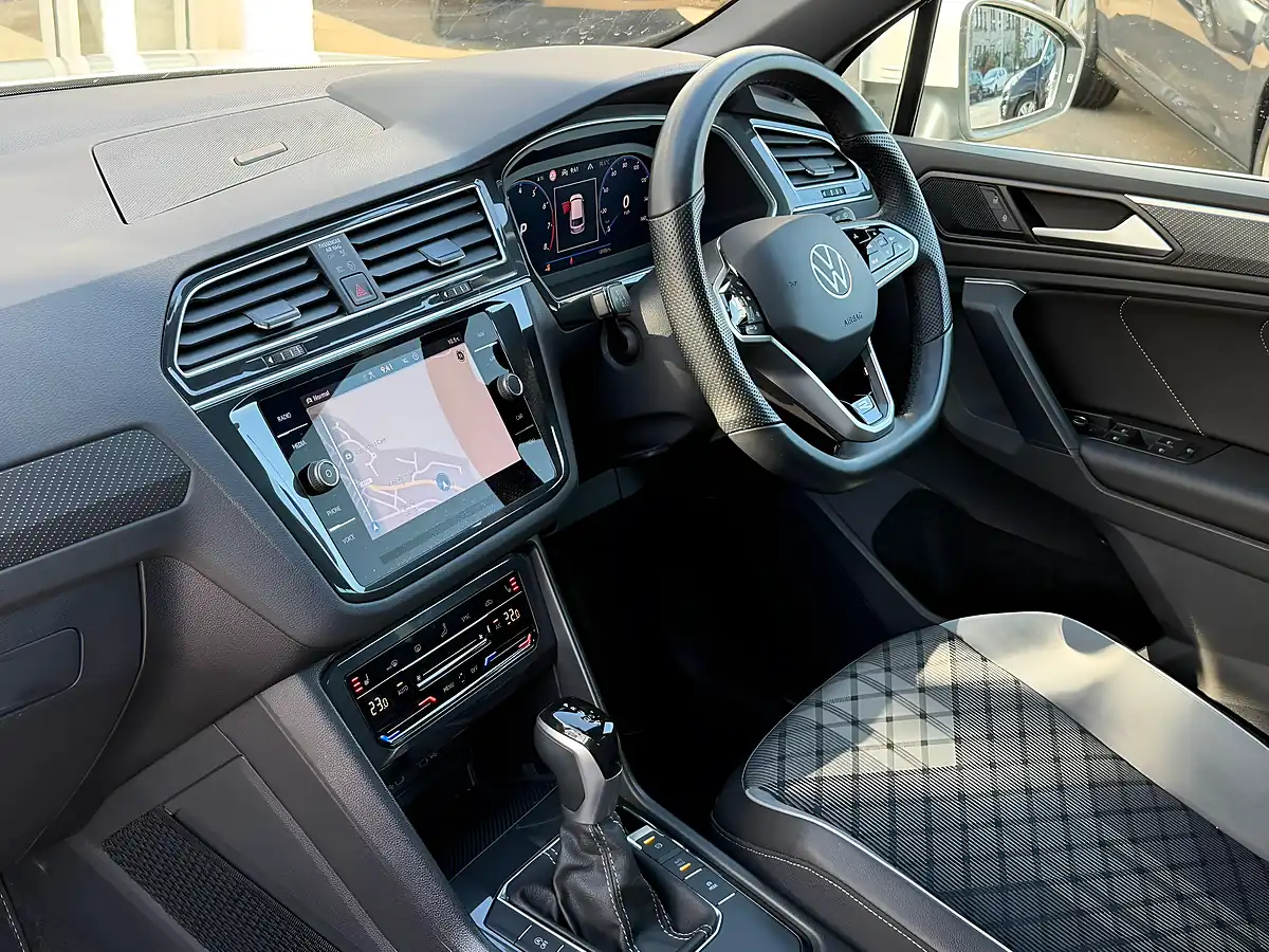 Used 2023 Volkswagen Tiguan R-Line Edition White - Interior and Exterior details 5