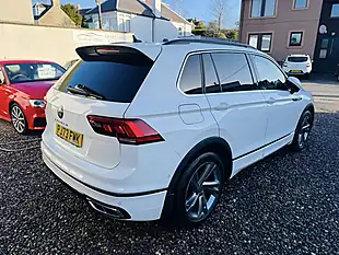 Used 2023 Volkswagen Tiguan R-Line Edition White - Interior and Exterior details 3