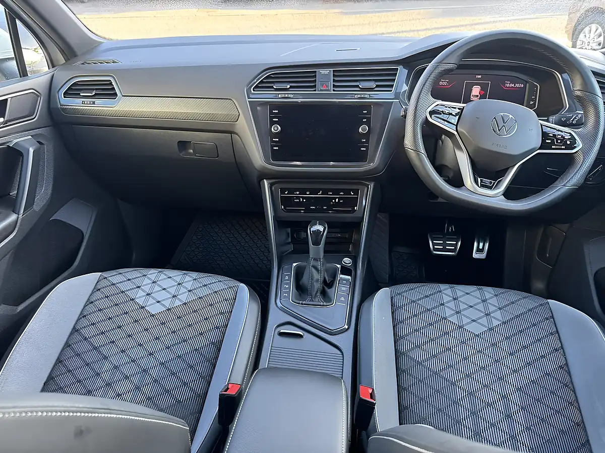 Used 2023 Volkswagen Tiguan R-Line Edition White - Interior and Exterior details 7