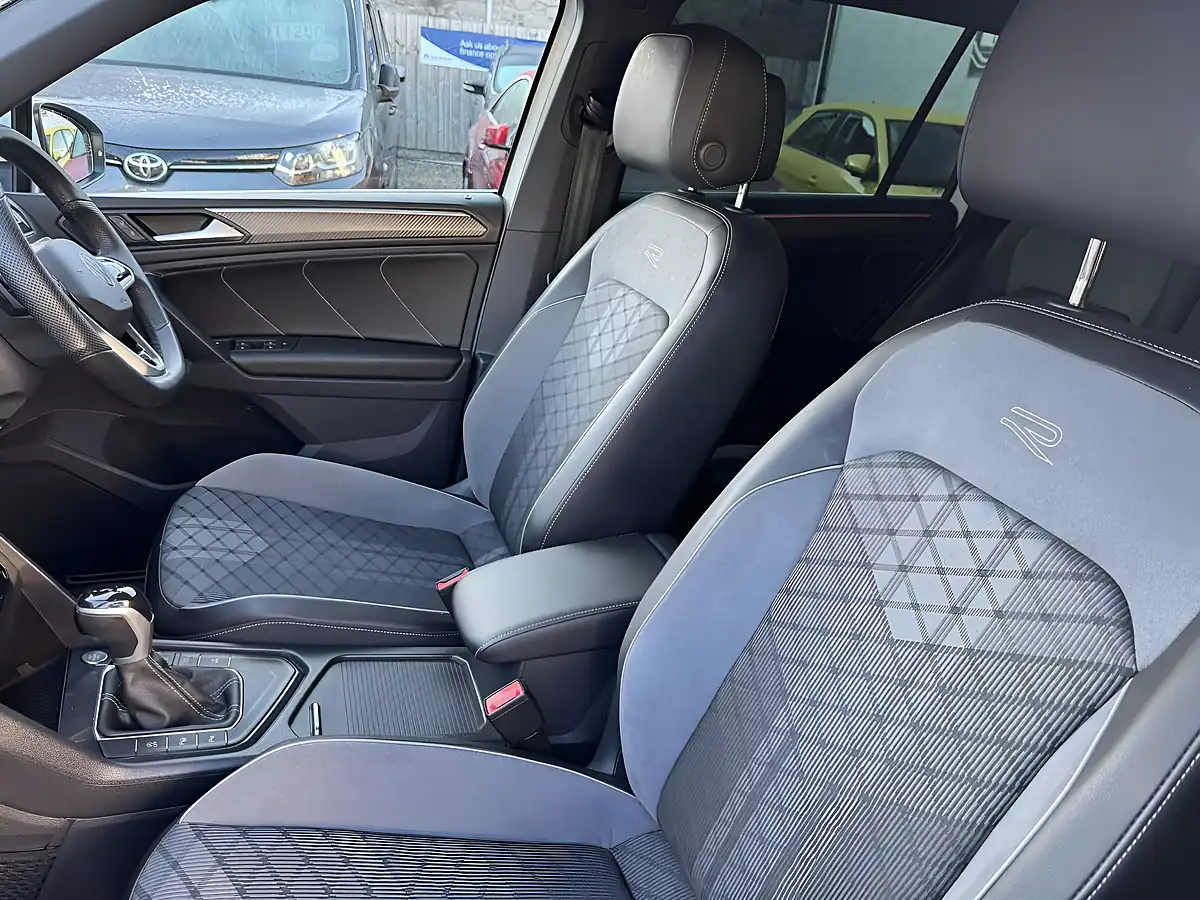 Used 2023 Volkswagen Tiguan R-Line Edition White - Interior and Exterior details 8