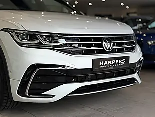 Used 2023 Volkswagen Tiguan R-Line Edition White - Interior and Exterior details 11