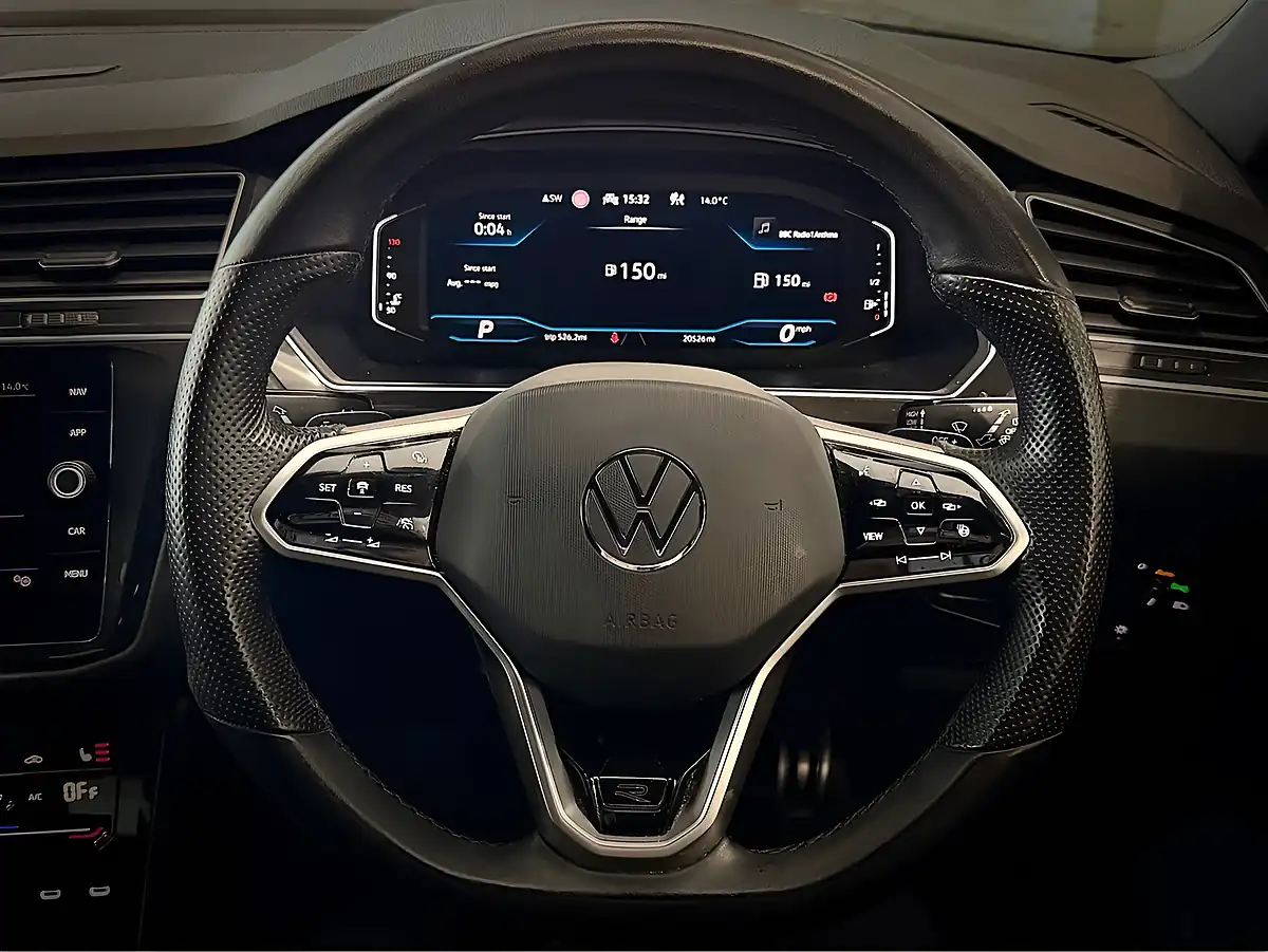 Used 2023 Volkswagen Tiguan R-Line Edition White - Interior and Exterior details 16