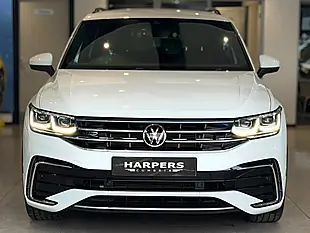 Used 2023 Volkswagen Tiguan R-Line Edition White - Interior and Exterior details 2
