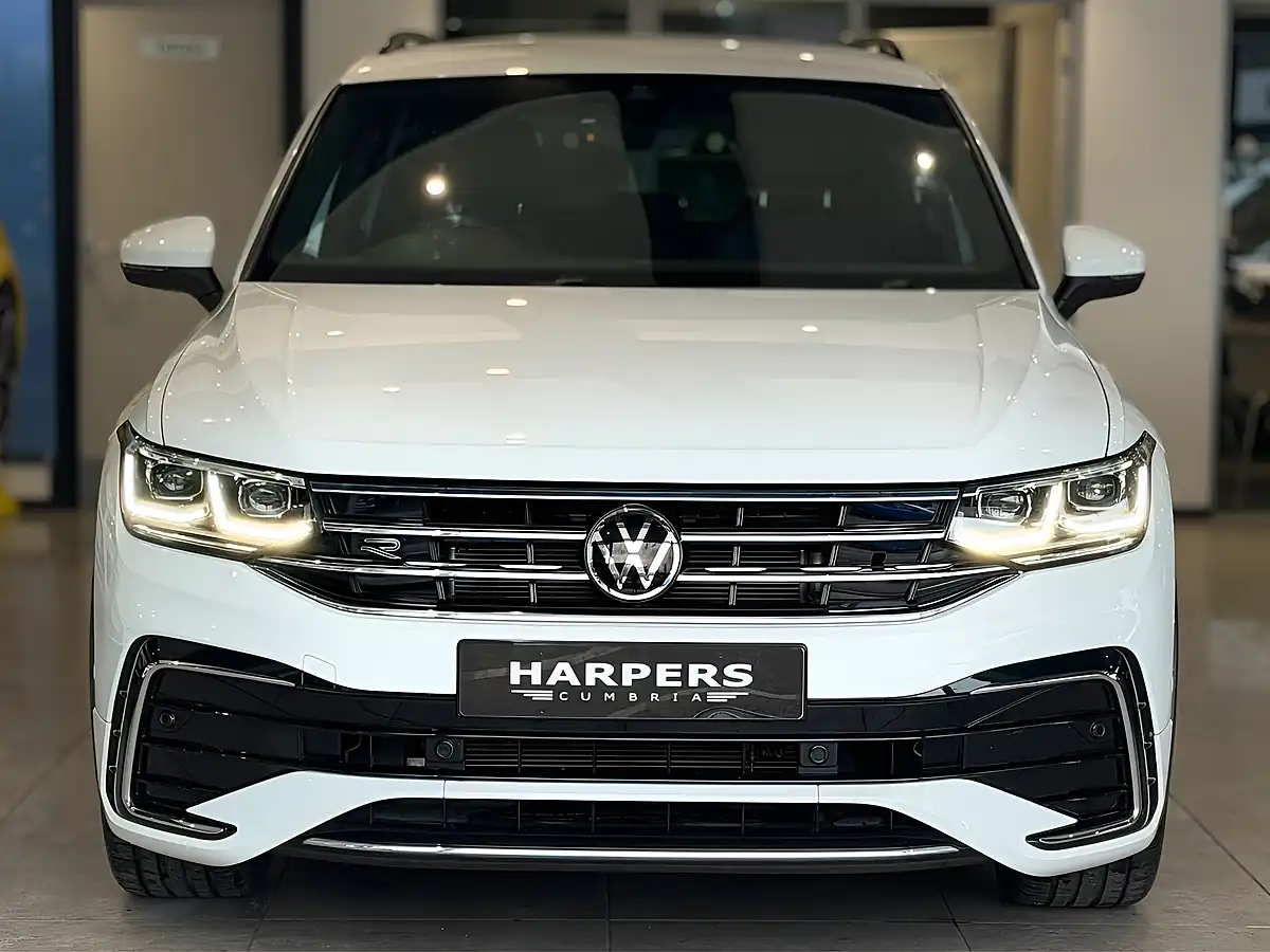 Used 2023 Volkswagen Tiguan R-Line Edition White - Interior and Exterior details 2