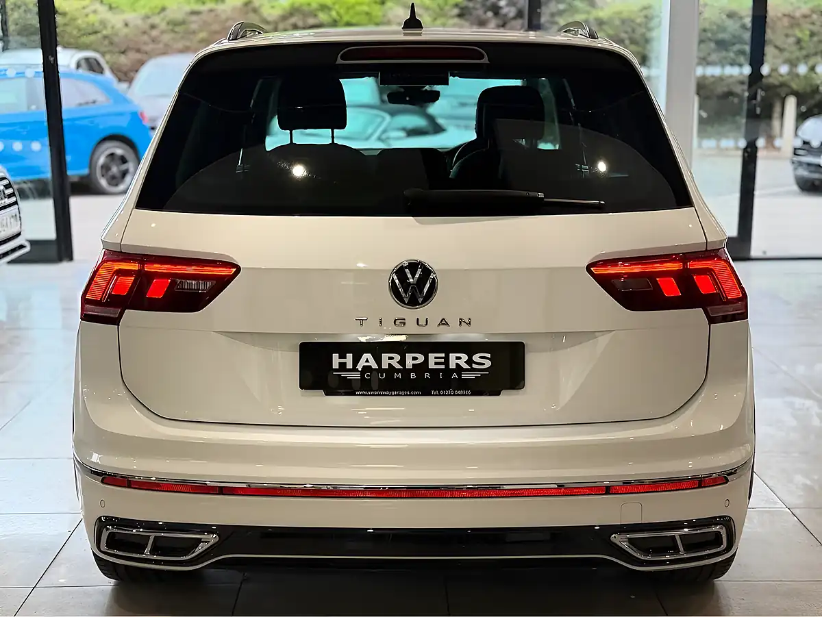 Used 2023 Volkswagen Tiguan R-Line Edition White - Interior and Exterior details 6