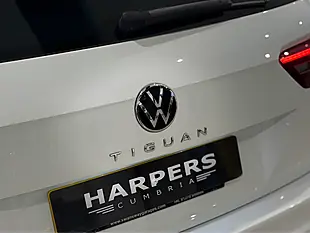 Used 2023 Volkswagen Tiguan R-Line Edition White - Interior and Exterior details 7