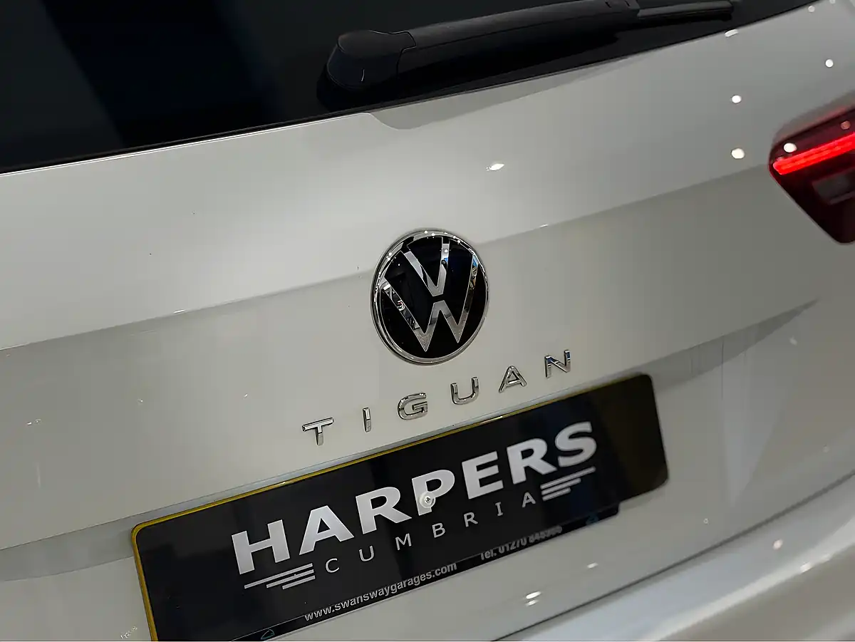Used 2023 Volkswagen Tiguan R-Line Edition White - Interior and Exterior details 7