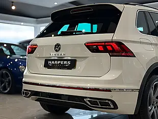 Used 2023 Volkswagen Tiguan R-Line Edition White - Interior and Exterior details 8