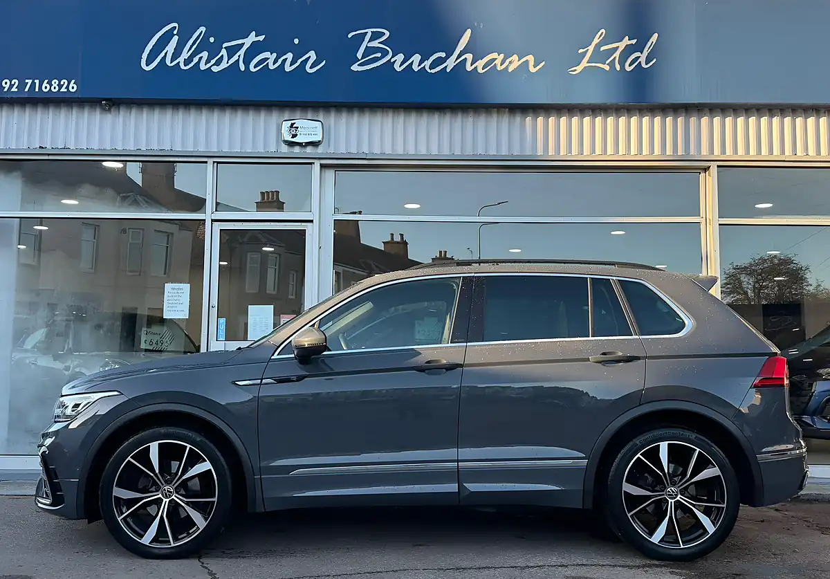 Used 2023 Volkswagen Tiguan R-Line Grey - Interior and Exterior details 2