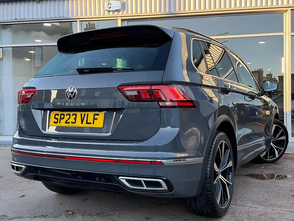 Used 2023 Volkswagen Tiguan R-Line Grey - Interior and Exterior details 3