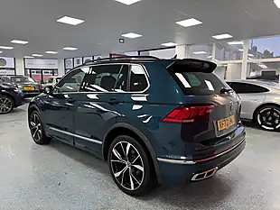 Used 2023 Volkswagen Tiguan R-Line Nightshade Blue - Interior and Exterior details 12