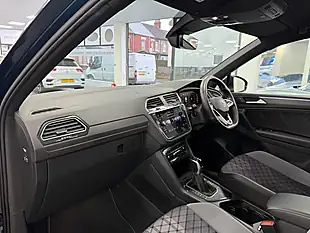 Used 2023 Volkswagen Tiguan R-Line Nightshade Blue - Interior and Exterior details 14