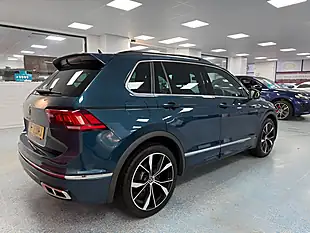 Used 2023 Volkswagen Tiguan R-Line Nightshade Blue - Interior and Exterior details 2