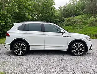 Used 2023 Volkswagen Tiguan R-Line Pure White - Interior and Exterior details 2