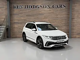 Used 2023 Volkswagen Tiguan R-Line White - Interior and Exterior details 2