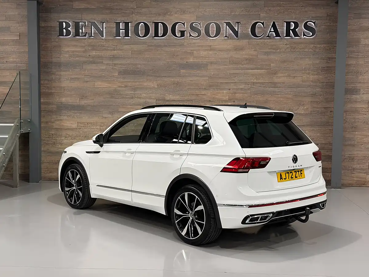 Used 2023 Volkswagen Tiguan R-Line White - Interior and Exterior details 3