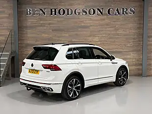 Used 2023 Volkswagen Tiguan R-Line White - Interior and Exterior details 4