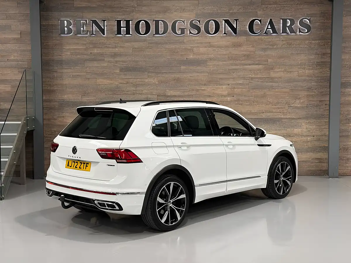 Used 2023 Volkswagen Tiguan R-Line White - Interior and Exterior details 4