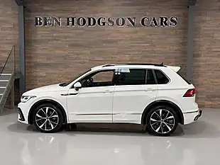 Used 2023 Volkswagen Tiguan R-Line White - Interior and Exterior details 6