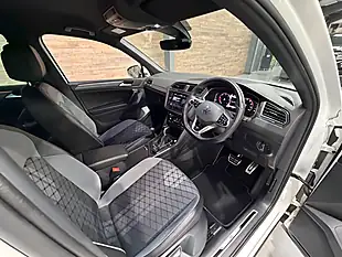 Used 2023 Volkswagen Tiguan R-Line White - Interior and Exterior details 7