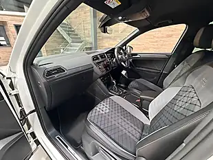 Used 2023 Volkswagen Tiguan R-Line White - Interior and Exterior details 9