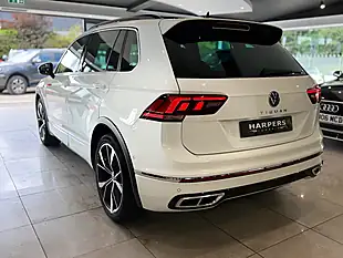 Used 2023 Volkswagen Tiguan R-Line White - Interior and Exterior details 6