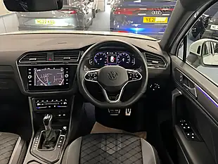 Used 2023 Volkswagen Tiguan R-Line White - Interior and Exterior details 12
