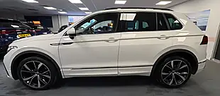Used 2023 Volkswagen Tiguan R-Line White - Interior and Exterior details 2