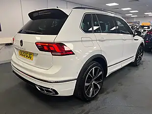 Used 2023 Volkswagen Tiguan R-Line White - Interior and Exterior details 6