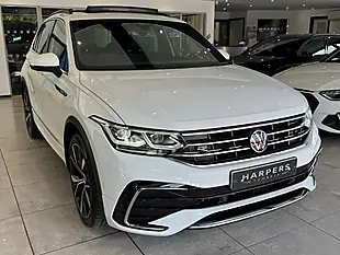 Used 2023 Volkswagen Tiguan R-Line White - Interior and Exterior details 12