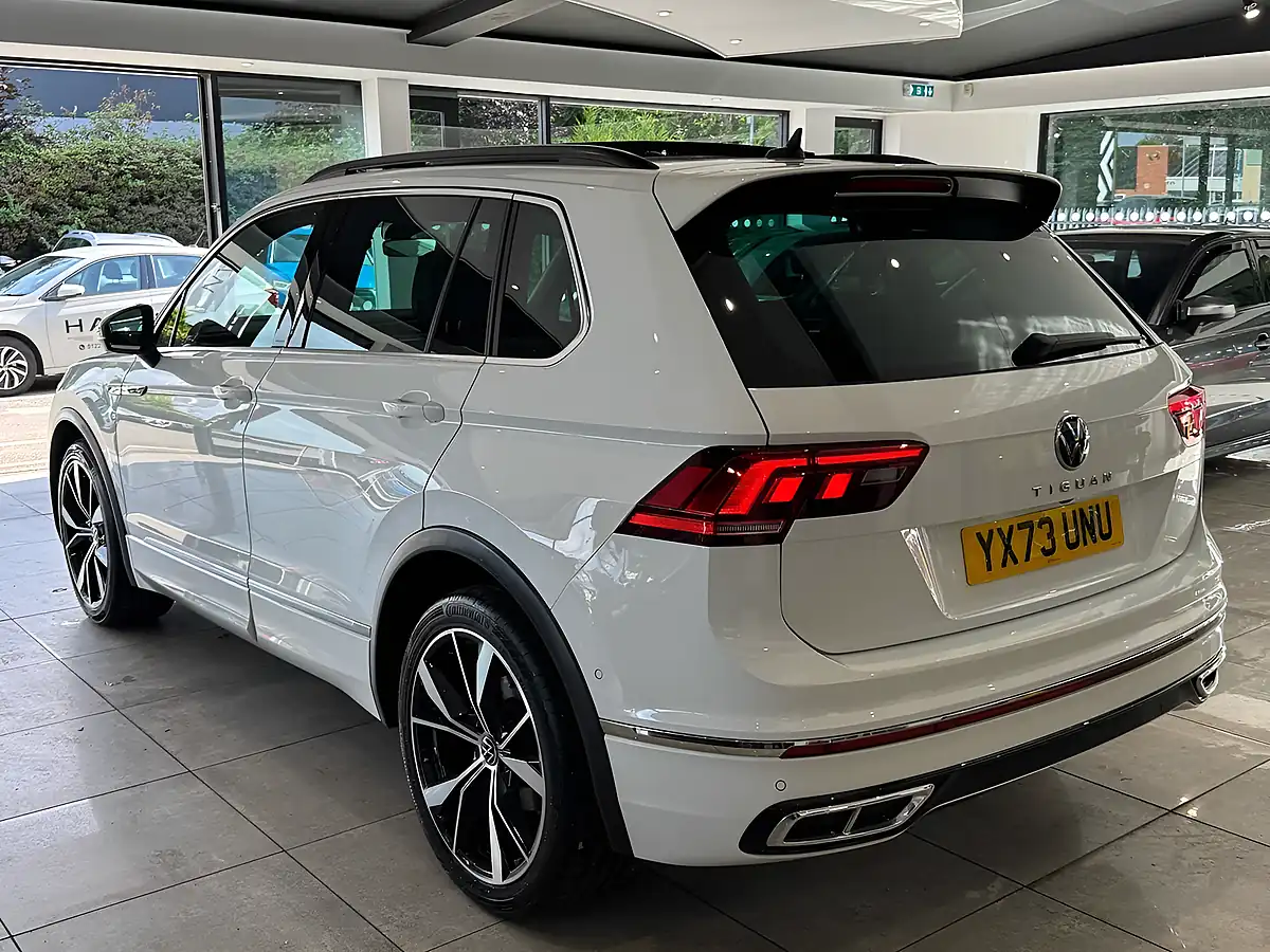 Used 2023 Volkswagen Tiguan R-Line White - Interior and Exterior details 15