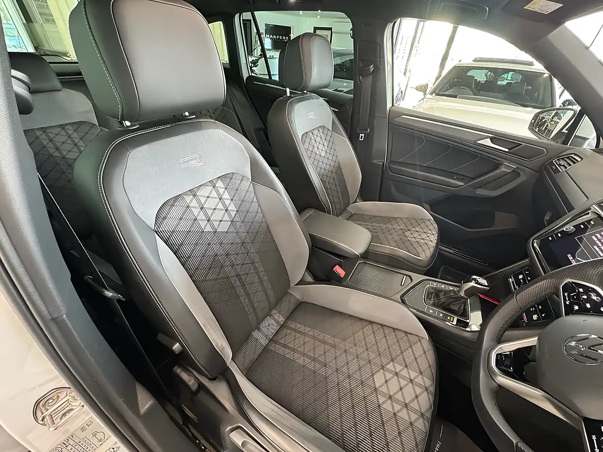 Used 2023 Volkswagen Tiguan R-Line White - Interior and Exterior details 9