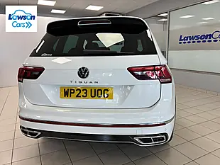 Used 2023 Volkswagen Tiguan R-Line White - Interior and Exterior details 11