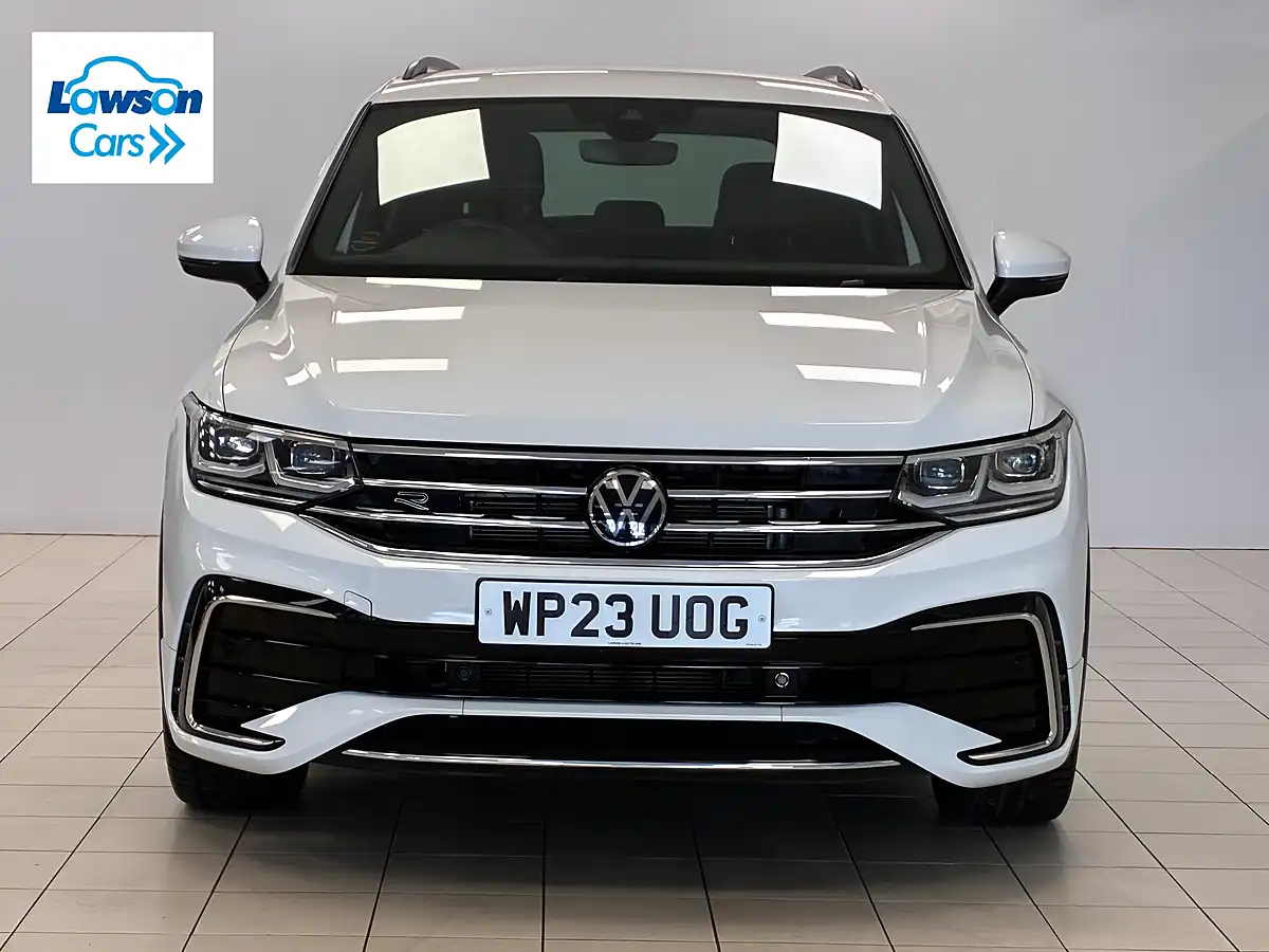 Used 2023 Volkswagen Tiguan R-Line White - Interior and Exterior details 2