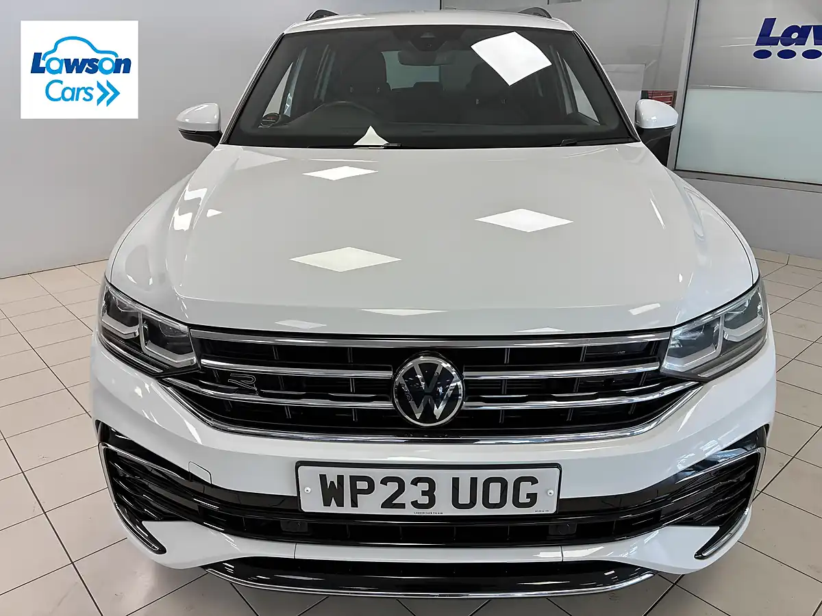 Used 2023 Volkswagen Tiguan R-Line White - Interior and Exterior details 20