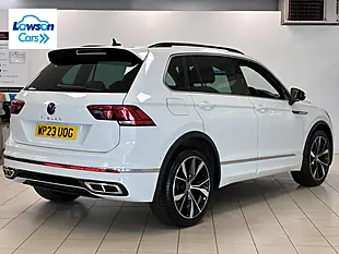 Used 2023 Volkswagen Tiguan R-Line White - Interior and Exterior details 6