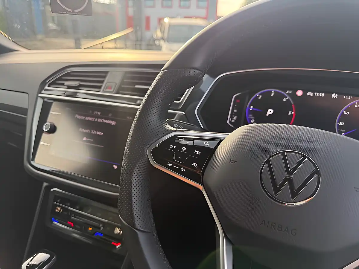 Used 2023 Volkswagen Tiguan R-Line White - Interior and Exterior details 12