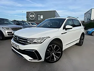 Used 2023 Volkswagen Tiguan R-Line White - Interior and Exterior details 2
