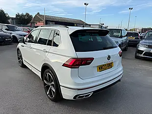 Used 2023 Volkswagen Tiguan R-Line White - Interior and Exterior details 5