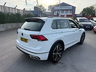 Used 2023 Volkswagen Tiguan R-Line White - Interior and Exterior details 8