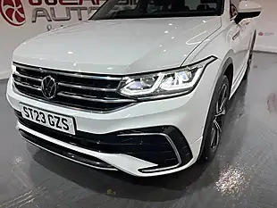 Used 2023 Volkswagen Tiguan R-Line White - Interior and Exterior details 5