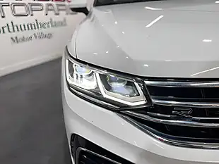 Used 2023 Volkswagen Tiguan R-Line White - Interior and Exterior details 8