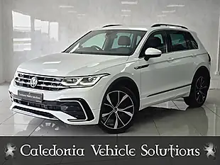Used 2023 Volkswagen Tiguan R-Line White - Interior and Exterior details 2