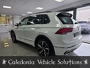 Used 2023 Volkswagen Tiguan R-Line White - Interior and Exterior details 3