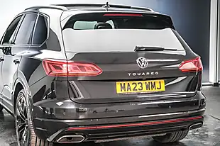 Used 2023 Volkswagen Touareg Black Edition Black - Interior and Exterior details 12
