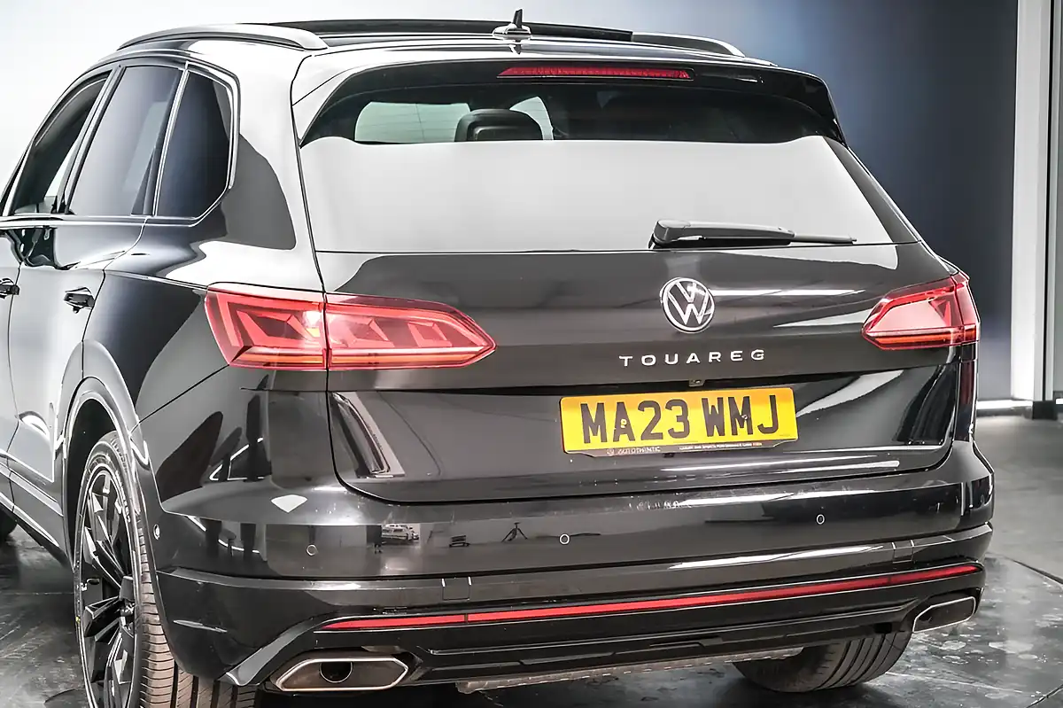 Used 2023 Volkswagen Touareg Black Edition Black - Interior and Exterior details 12