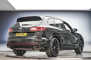 Used 2023 Volkswagen Touareg Black Edition Black - Interior and Exterior details 3