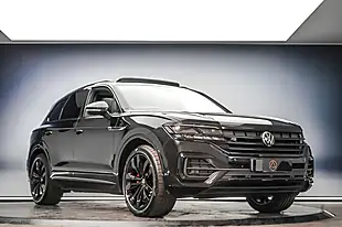 Used 2023 Volkswagen Touareg Black Edition Black - Interior and Exterior details 5